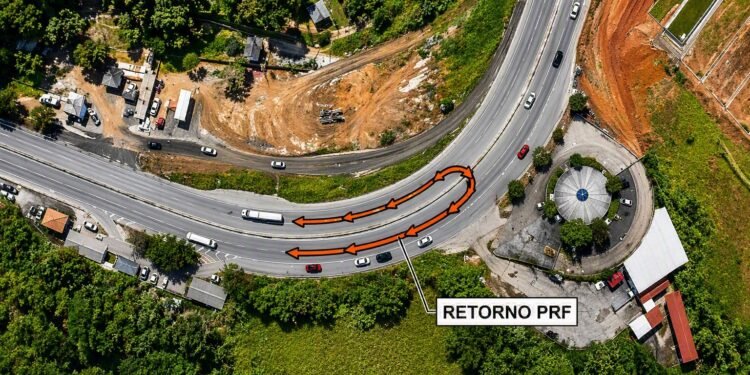 Retorno da Via Dutra será fechado para obras a partir do dia 27 Retorno da Via Dutra será fechado para obras a partir do dia 27