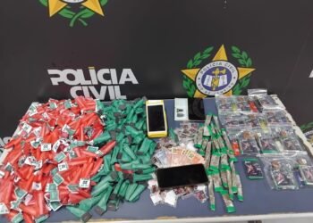 Trio é preso com grande quantidade de drogas em Angra dos Reis