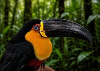 Tucano recupera visão após atropelamento na BR-040, em Petrópolis