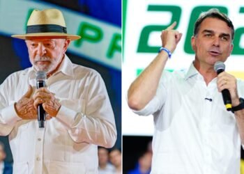 Quaest no RN: Lula, 52%; Flávio Bolsonaro, 25%; Augusto Cury, 6%; Renan Santos; 2%; Caiado, 2%