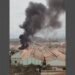 VÍDEO: Incêndio na Usiminas provoca fumaça preta e chama atenção de moradores em Ipatinga