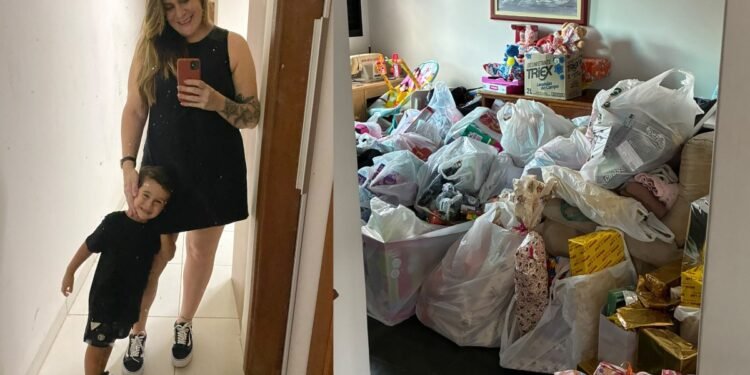 Mãe transforma luto por filho de 3 anos em festa para 200 crianças no interior de SP: ‘Manter a alegria’ Mãe transforma luto por filho de 3 anos em festa para 200 crianças no interior de SP: ‘Manter a alegria’