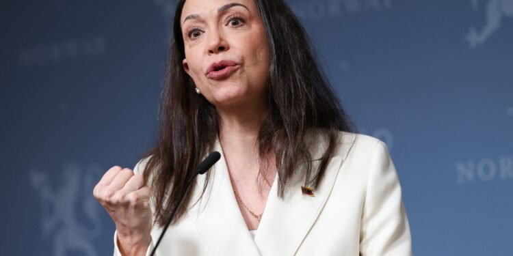 Oposição venezuelana reafirma liderança política de María Corina Machado Oposição venezuelana reafirma liderança política de María Corina Machado