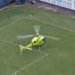 Transplante de coração tem pouso de helicóptero em campo de futebol e mobiliza até o Palácio Guanabara, sede do governo do RJ Transplante de coração tem pouso de helicóptero em campo de futebol e mobiliza até o Palácio Guanabara, sede do governo do RJ