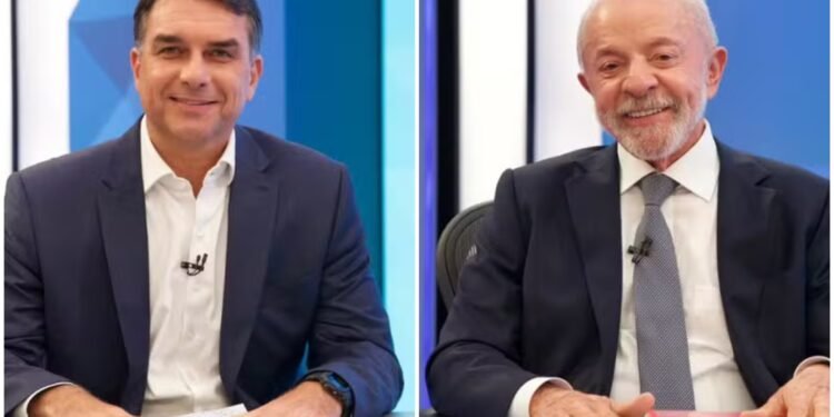 Datafolha para presidente no DF, votos válidos: Flávio Bolsonaro, 56%; Lula, 44%