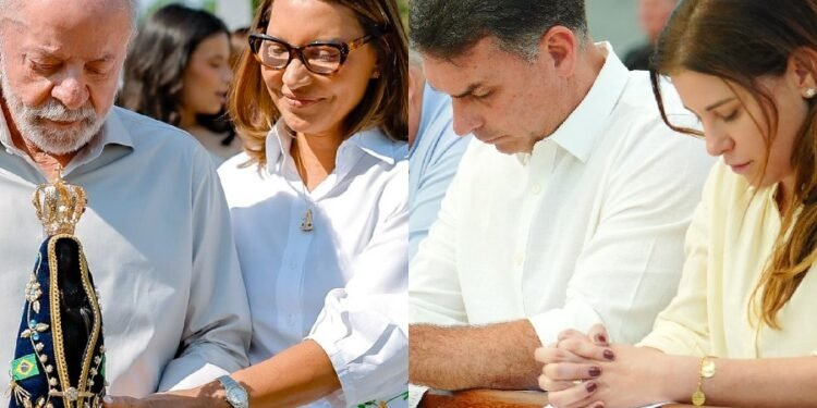 A diferença entre católicos e evangélicos na escolha por Flávio ou Lula, segundo pesquisa Meio/Ideia A diferença entre católicos e evangélicos na escolha por Flávio ou Lula, segundo pesquisa Meio/Ideia
