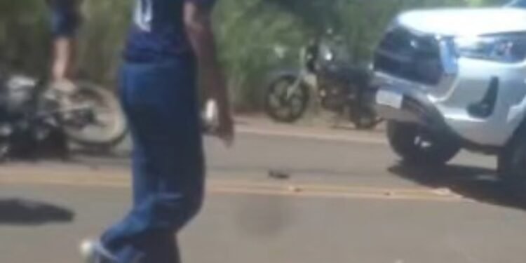 Motociclista morre após invadir a contramão e bater de frente com caminhonete em Alto Alegre Motociclista morre após invadir a contramão e bater de frente com caminhonete em Alto Alegre