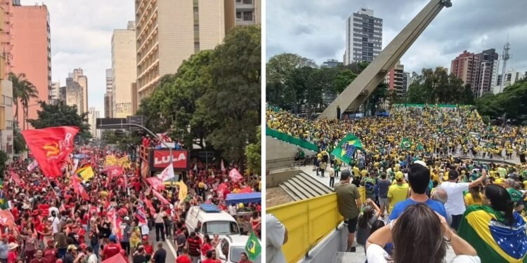 Apoiadores de Lula e Flávio vão às ruas em 15 capitais no último dia de campanha para o 2º turno Apoiadores de Lula e Flávio vão às ruas em 15 capitais no último dia de campanha para o 2º turno