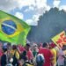 Apoiadores realizam ato pró-Lula no Mercado Público de Mangabeira, em João Pessoa