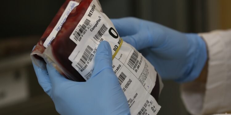 Sangue raro de único doador de SC viaja em cabine de avião comercial pela 1ª vez para salvar paciente em MG Sangue raro de único doador de SC viaja em cabine de avião comercial pela 1ª vez para salvar paciente em MG