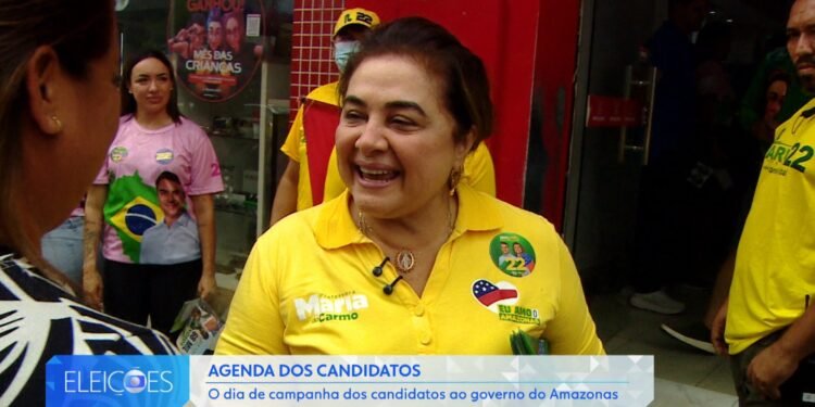 Maria do Carmo faz caminhada no Centro de Manaus e apresenta propostas para infraestrutura Maria do Carmo faz caminhada no Centro de Manaus e apresenta propostas para infraestrutura