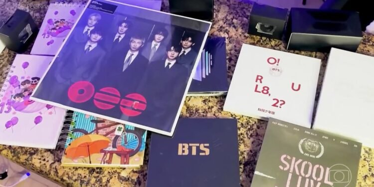 Volta do BTS ao Brasil faz pedidos de loja de fã dispararem 10 vezes; negócio fatura R$ 82 mil por mês
