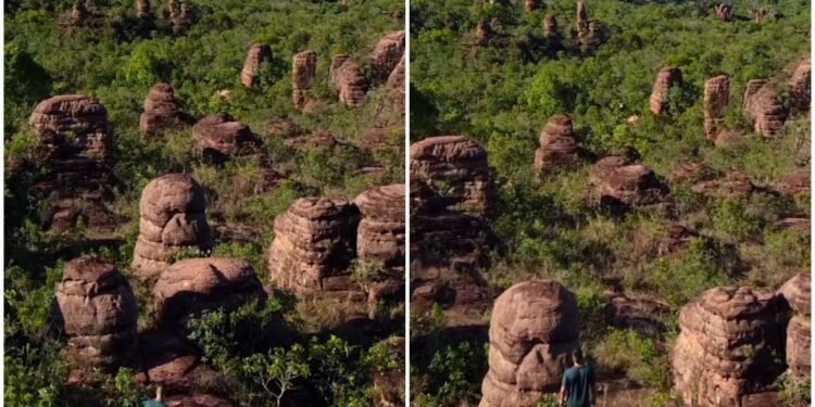 Conheça a ‘Cidade de Pedras’, atração turística nas Serras Gerais que encanta visitantes no Tocantins; VÍDEO