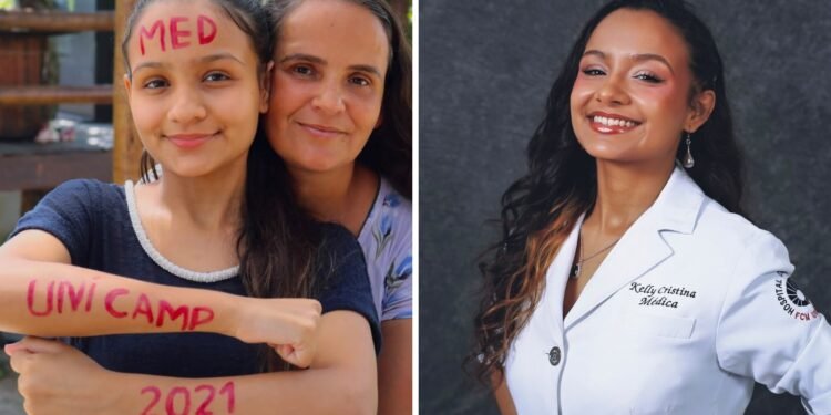 Jovem de escola pública aprovada em medicina na Unicamp estudava 8 horas por dia com videoaulas gratuitas