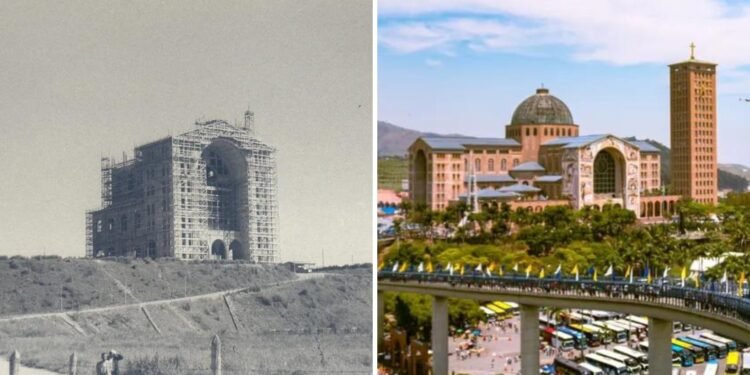 De capela a templo gigante: como o Santuário Nacional de Aparecida se tornou a maior igreja católica do Brasil