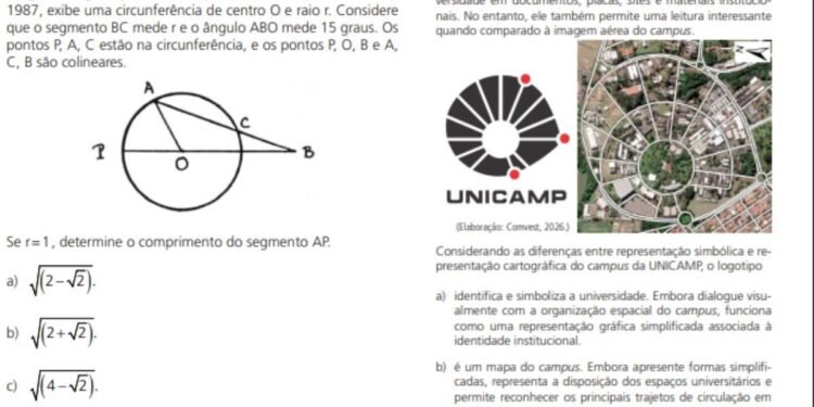 Unicamp 2027: 1ª fase tem ‘revival de questão’ em uma autohomenagem aos 40 anos do vestibular Unicamp 2027: 1ª fase tem ‘revival de questão’ em uma autohomenagem aos 40 anos do vestibular