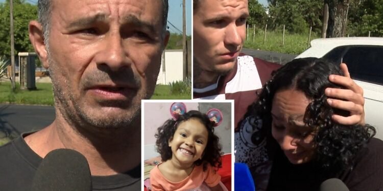 Pai de menina morta a tiros era ameaçado no interior de SP: ‘Uma crueldade’, diz tia da vítima Pai de menina morta a tiros era ameaçado no interior de SP: ‘Uma crueldade’, diz tia da vítima