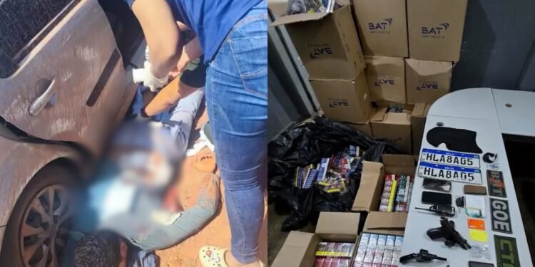 PM recupera carga com 9,5 mil maços de cigarros roubados no MA; suspeito morre em troca de tiros