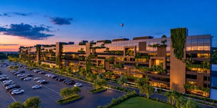Cacau Park revela resort gigante com floresta vertical, parque aquático indoor e mais de 700 suítes temáticas