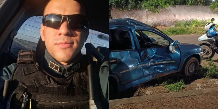 Soldado da PM morre após sofrer acidente durante perseguição policial no Piauí Soldado da PM morre após sofrer acidente durante perseguição policial no Piauí