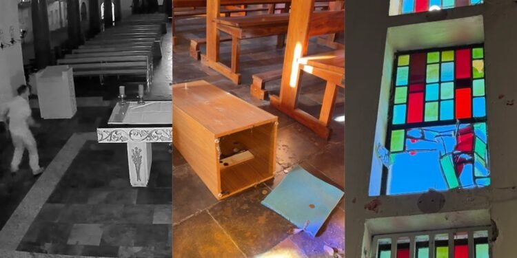 Suspeito deixa tornozeleira eletrônica dentro de igreja após invadir e arrombar cofre de ofertas no PI