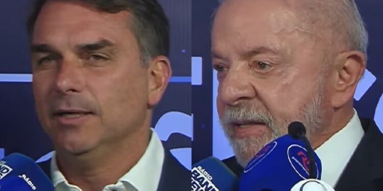 Em debate, Lula ficará de frente com outros adversários além de Flávio Bolsonaro Em debate, Lula ficará de frente com outros adversários além de Flávio Bolsonaro
