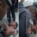 PM salva bebê de um mês engasgado com água no litoral de SP; VÍDEO PM salva bebê de um mês engasgado com água no litoral de SP; VÍDEO