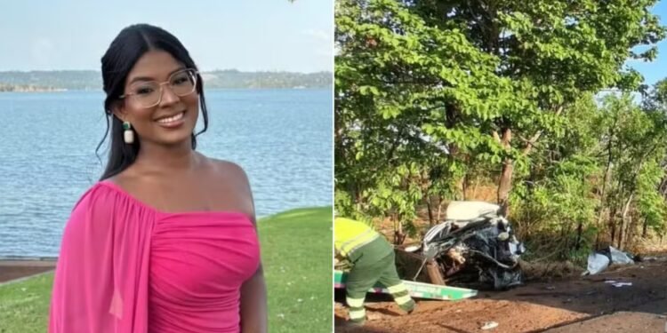 Quem era a estudante de direito que morreu em acidente de carro na BR-153 Quem era a estudante de direito que morreu em acidente de carro na BR-153