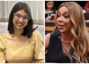 MP-SP pede indenização de R$ 100 mil a Eduarda Campopiano por ataque transfóbico contra Erika Hilton: ‘homem biológico’