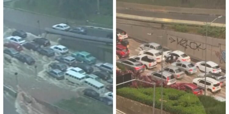 Anhangabaú teve enchente em 1999, quando 160 veículos ficaram submersos; protocolo da CET prevê bloqueio preventivo do túnel