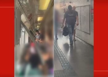 Suspeita de importunação sexual é registrada no metrô do DF