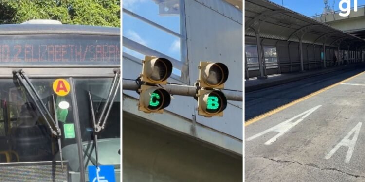 O que significam as letras A, B e C nos ônibus de Porto Alegre? O que significam as letras A, B e C nos ônibus de Porto Alegre?