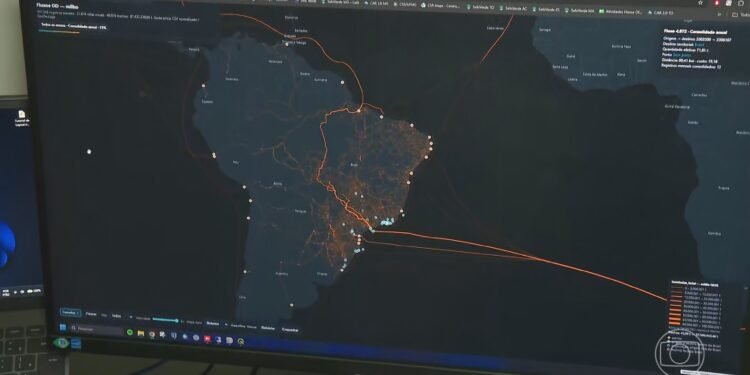 Supercomputador desenvolvido pela UFMG é capaz de produzir mapas mais detalhados do território brasileiro
