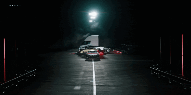 Tesla apresenta Roadster que “voa” e dirige de ponta-cabeça com tecnologia da SpaceX Tesla apresenta Roadster que “voa” e dirige de ponta-cabeça com tecnologia da SpaceX