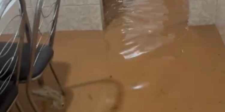 Chuva alaga ruas, interdita imóveis e afeta famílias em Levy Gasparian
