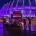 Carro pega fogo em frente à Arena Castelão, em Fortaleza; ninguém fica ferido