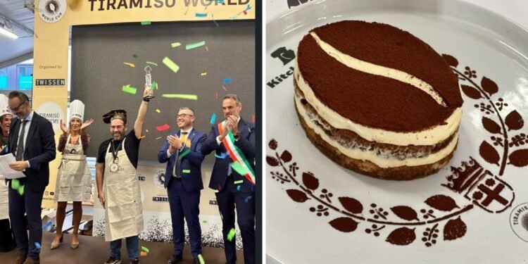 Confeiteiro amador de SP vence campeonato mundial de tiramisù na Itália Confeiteiro amador de SP vence campeonato mundial de tiramisù na Itália