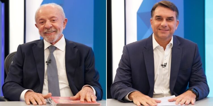 Veja as palavras mais faladas por Flávio Bolsonaro e Lula nas sabatinas à TV Globo Veja as palavras mais faladas por Flávio Bolsonaro e Lula nas sabatinas à TV Globo