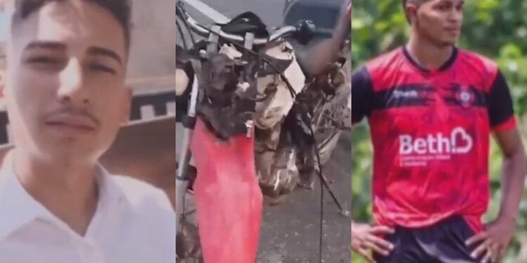 Dois jovens morrem em batida entre motos na BR-316, no Maranhão Dois jovens morrem em batida entre motos na BR-316, no Maranhão