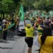 Apoiadores fazem ato em apoio a Flávio Bolsonaro em BH Apoiadores fazem ato em apoio a Flávio Bolsonaro em BH