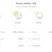 Previsão do tempo hoje para Porto Velho (RO): sol e aumento de nuvens de manhã; pancadas de chuva à tarde e à noite