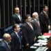 Apesar de votos a favor, apenas um senador da oposição comparece à promulgação da PEC que acaba com a escala 6×1 Apesar de votos a favor, apenas um senador da oposição comparece à promulgação da PEC que acaba com a escala 6×1