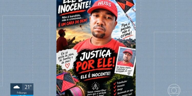 Família diz que homem preso após soltar pipa em refinaria está detido injustamente há seis dias Família diz que homem preso após soltar pipa em refinaria está detido injustamente há seis dias
