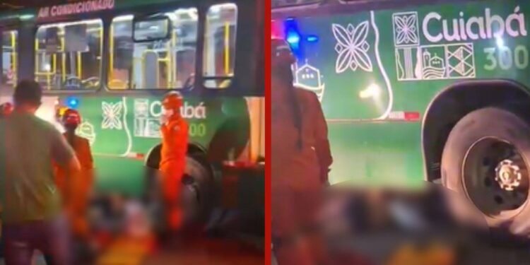 Motociclista morre após ser atingido por ônibus em avenida em Cuiabá