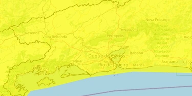 Inmet emite alerta de tempestade para cidades do Sul do Rio e Costa Verde
