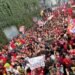 Apoiadores de Lula fazem atos de campanha espalhados pela cidade de SP Apoiadores de Lula fazem atos de campanha espalhados pela cidade de SP