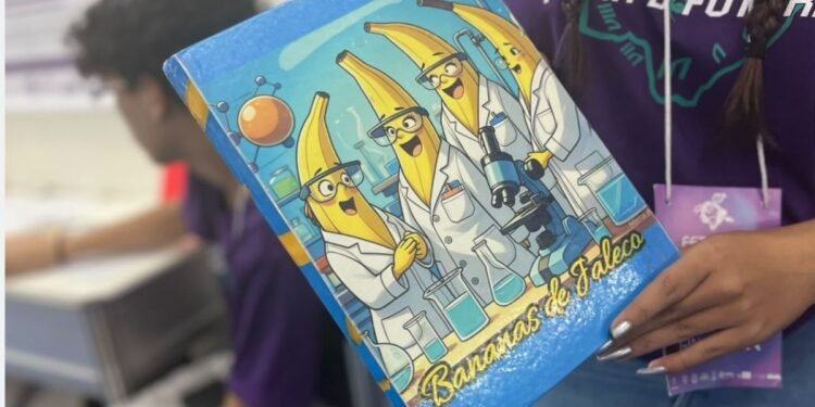 De invenção com IA a cães terapeutas: alunos desmistificam ciência em feira na UFMS De invenção com IA a cães terapeutas: alunos desmistificam ciência em feira na UFMS