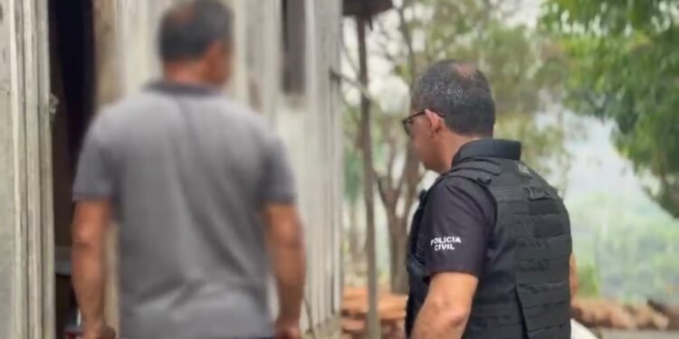 Homem é preso suspeito de provocar incêndio em área de mata no Amazonas